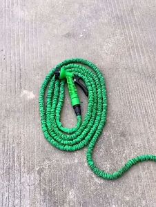 Expandable Flexible Garden Hose 25ft (Blue) Garden Spray Hose for plants