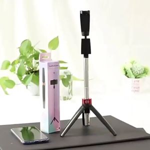 Gậy Chụp Hình Xoay 360 Độ Y11 Gậy Selfie Điều Khiển Từ Xa Qua Bluetooth Gậy Tự Sướng Có Chân Đứng Livestream