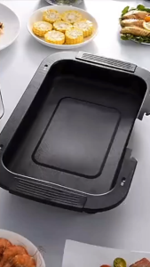 GTE Multifunctional Smokeless Electric Oven Barbecue Grill Barbecue Rack With Baking Tray - Fulfilled by GTE SHOP