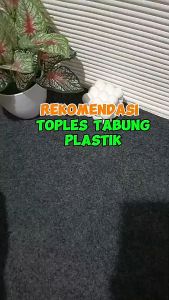 TOPLES TABUNG 200ml-KURAN1300ml ML TUTUP PUTIH SUSU Diameter 9 Cm Tinggi 13 Cm/8 ukuran