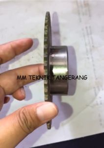 Sprocket RS 25 x 56 T Gear Rantai Single Gir gigi Z 56T RS25 -1 25Z56 25X56T 25-1 tipe B