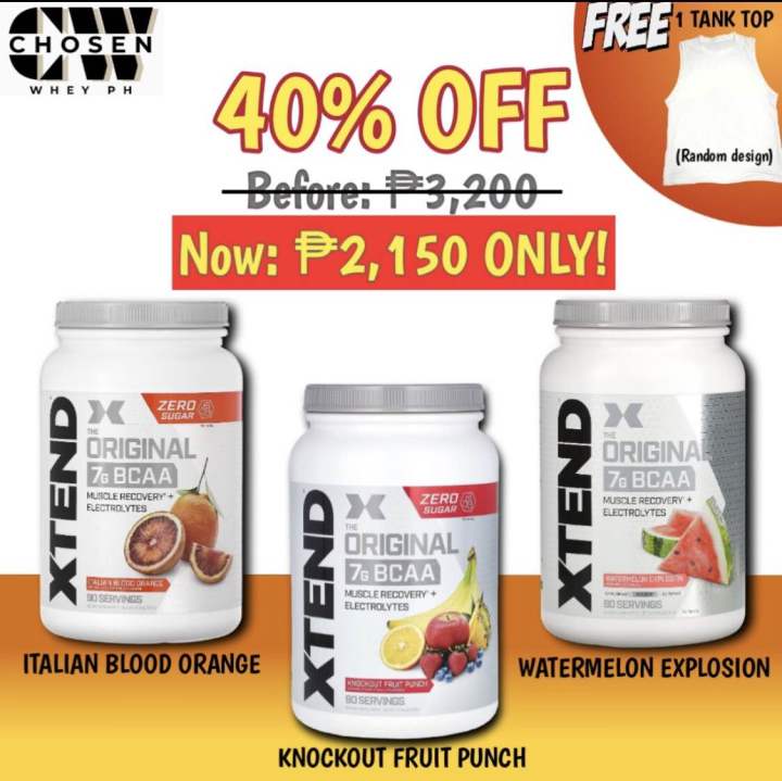 SCIVATION EXTEND BCAA 90Servings [EXPIRY 09/2024] Lazada PH