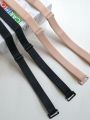 55cm Extended Elastic Bra Strap Anti-Slip Invisible Cross over Neck Strap Grey White Black Underwear Straps One-Piece Nylon Fabric. 