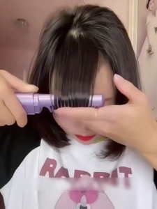 Straight Hair Comb 2 in 1 Upgrade Version Wireless Hair Straightener and Curler USB Charging