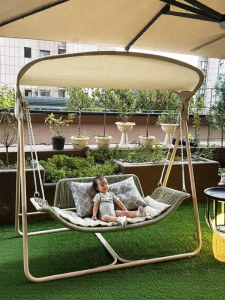 ZIYE | Outdoor Garden Green Swing Chair