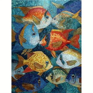Kayou | 500/1000 Piece Tropical Fish Jigsaw Puzzle Home Decor Adults Puzzle Games Family Fun Puzzles Educational Toys for Adults
