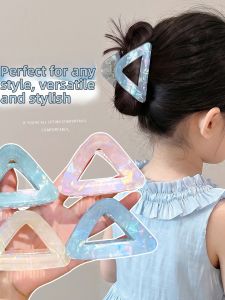 ENEN | Gentle Iridescent Shell Hollow Simple Hair Clips