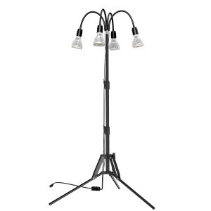 Sansi | Sunlight Simulation Full Spectrum LED Grow Light Multi-Head Floor Stand