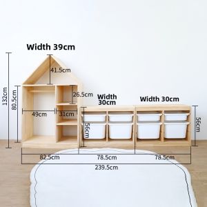 Simple Wooden Childrens Wardrobe