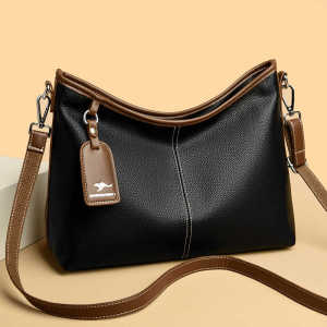 Trendy Large Capacity Leather Tote Bag Womens Fashion Spring Summer Handbag Shoulder Crossbody Bag Daily Match Single Shoulder Bag