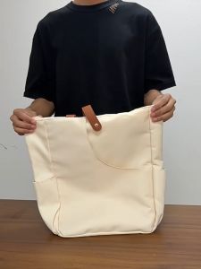 SG Portable Single-shoulder Bag Tennis Racket / Pickleball Racket Large Capacity Canvas Bag Tote Bag