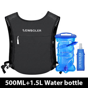 NEWBOLER | NEWBOLER Running Vest For Lightweight Breathable Hydration Adjustable Reflective Run Vest with Pockets For Trail Running Hiking