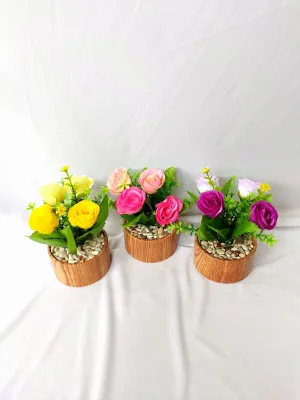 ANGGREK MINI 25CM± SUDAH DENGAN POT 8CM + BATU DAN BUSA