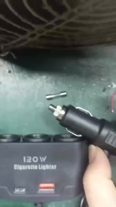 Bộ Sạc Xe Hơi 6 Trong 1 120W Bộ Chia 3 Cổng Bật Lửa Thuốc Lá QC3.0 PD Bộ Sạc Nhanh 12-24V Cho iPhone Samsung Bộ Sạc Xe Hơi Đa Thiết Bị