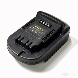 Battery Adapter MT20DL Converter for Makita 18V Li-ion Battery to Dewalt 18V/20V Li-ion Battery Adapter