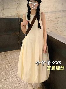 Váy Midi Không Tay Kiểu Pháp Cạp Cao Cho Nữ Dáng Chữ a Dài Vừa Phải Váy Mùa Thu Đông Không Tay Váy Mùa Hè Váy Mùa Xuân