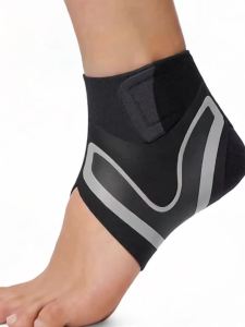 1PCS Ankle Support BraceAdjustable Ankle Strain Protector StrapArthritis Compression WrapFoot Sleeve for Basketball Sport