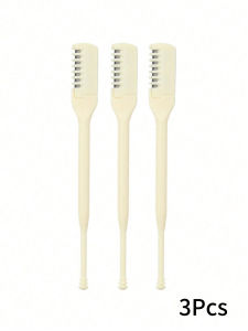 2Pcs Double-Headed Nose Hair Trimmer Manual Nose Hair Cleaning and Trimming Tool for Men and Women