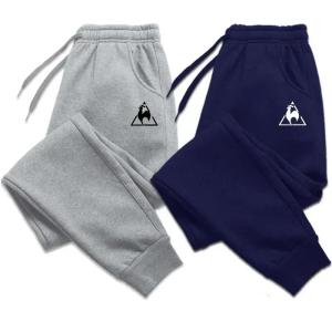Spring and Autumn Fleece Mens Pants Casual Pants Mens Sports Jogging Pants Sweatpants Mens Harajuku Street S-3XL Pants