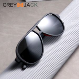 Grey Jack Kacamata Hitam Sunglasses Polarized Anti UV Anti Silau model Aviator TR90 Nyaman Ringan Fashion Pria dan Wanita SA 11110
