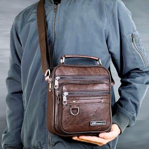 Tas Selempang Pria AR Apparel 9 Inch Slingbag Office 5.0 Exclusive PU Leather