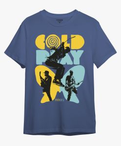 Kaos band Coldplay Paradise distro rock n roll