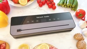 A!HOME เครื่องซีล 1วินาที คุณภาพกับสัญญาณ การซีลปิดปากถุง เครื่องซีลสูญญากาศ วัสดุนํา เครื่องซีนสูญญากาศ ใช้ยังไม่ต้องผ่าตัด เพื่อให้คุณเป็นชั้นนำ ถูกต้อง สูญญา เครื่องซีลถุงพลาสติก เครื่องซีนถุง