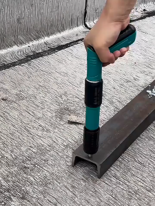 【Free nails】Professional High Gears Steel Nail Gun Automatic Slag Rivet Nailer Slotting Fastener Gun for Ceiling Wall