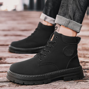 Korean Black Martin Boots: A Stylish & Comfortable Choice