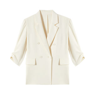 LANCY FROM 25 | Business Casual Six-Sleeve Blazer