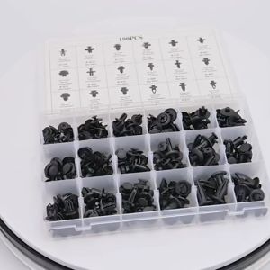 190pcs baut rivet mobil / motor Fasteners Clip