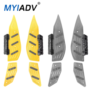 Phụ Kiện Gác Chân Bàn Đạp Đế Chân Xe Máy XMAX300 Tương Thích Với YAMAHA XMAX 300 2018-2025 Màu Đen Đỏ Xanh Dương Vàng Titan