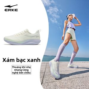 Erke | Giày Chạy Bộ Đế Mềm Thoáng Khí cho Nữ