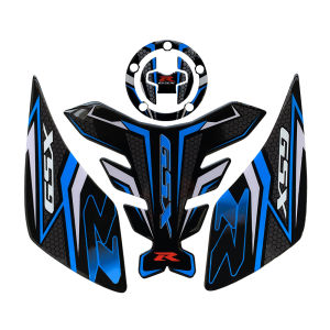 Suzuki GSXR Modified Fuel Tank Sticker: 3D Fishbone Anti-skid Protection