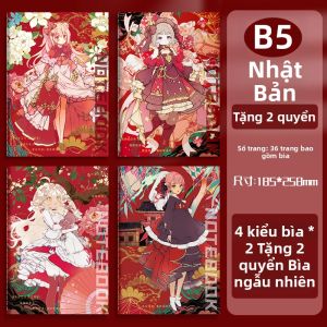 Sổ Ghi Chép Bìa Mềm Kích Thước B5 Phong Cách Retro Ins Dành Cho Học Sinh