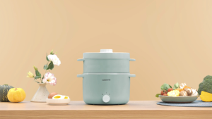 Nồi Điện Đa Năng Locknlock Electric Multi Pot EJP156MIT 2L Lẩu Hấp Chống Dính - Bảo Hành 2 Năm