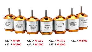 XXD A2217 2217 950KV 1250KV 1500KV 2300KV Outrunner Brushless Motor For RC Airplane Aircraft Plane Quadrocopter Multi-copter