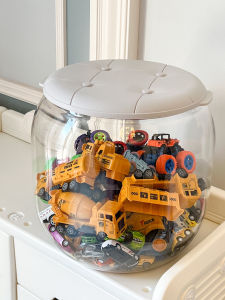 WEIAI | Large Capacity Transparent Toy Storage Box for Kids