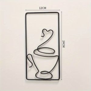 CIFbuy | CIFBUY Stylish Wrought Iron Wall Sculpture Multi-Holiday Gift