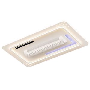 Smile | Bladeless Smart Ceiling Fan Light Modern Minimalist