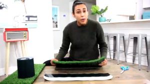 Grass Carpet Tape Single-Sided Self Adhesive Artificial Grass Seam Tape Suitable For Connecting Green Lawn Mat Rug