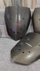 VISOR NMAX NEW STANDAR WINDSIELD FULL CARBON LIST NMAX 2020-2022 VISOR NMAX NEW STANDAR HS55