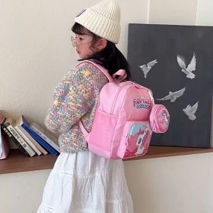 2in1 Boy Girls 3-8 Years Old Baby Generic Cartoon Bag Anime Children Backpack