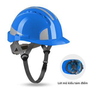 LIKAI | Mũ Bảo Hiểm Xây Dựng Dày Thoáng Khí có Chữ