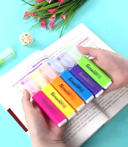 Marker Highlighter Pen Pastel Drawing pen for student school office supplies