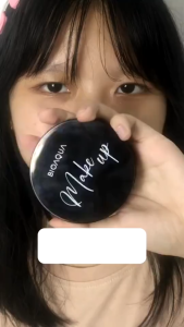 Bedak Padat Glowing Anti Air Tahan Lama  YURIZUMI Bioaqua Pressed Powder Makeup Oil Control Bedak Padat BPOM