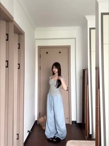 LANMENGYA | High Waisted Slimming Loose Pants
