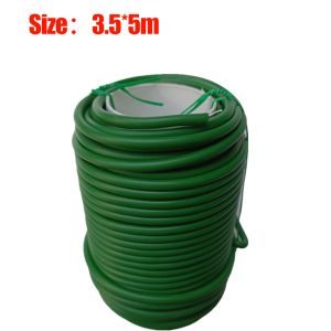 Garden Plants Climbing Tie Green Rubber Twist Cable Ties Reusable Flexible Vine Support Twist Ties Plant Stems Support Wire