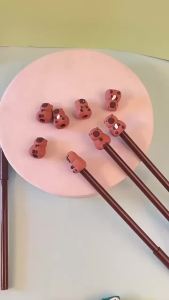 CHENJ | 10 Chiếc Mũ Bút Chì Silicon Hình Chuột Lang Dễ Thương Phụ Kiện Đầu Bút Cho Trẻ Em Dụng Cụ Học Tập