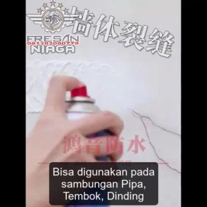Cat Rubber Semprot Pelapis Anti Bocor Waterproof Spray Penutup Celah Anti Bocor Rembes Dinding Atap Asbes Genteng Tembok Pipa Tahan Air